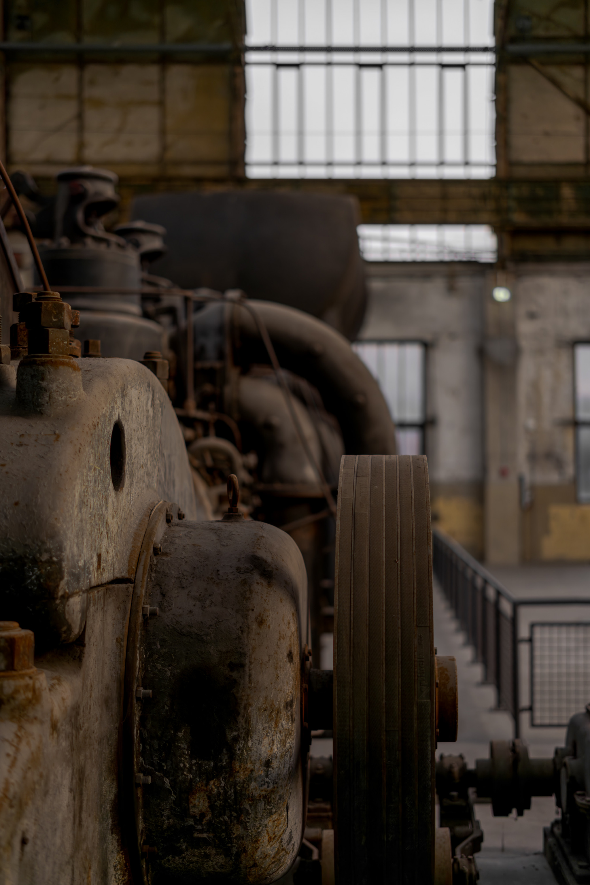 In der Gebläsehalle