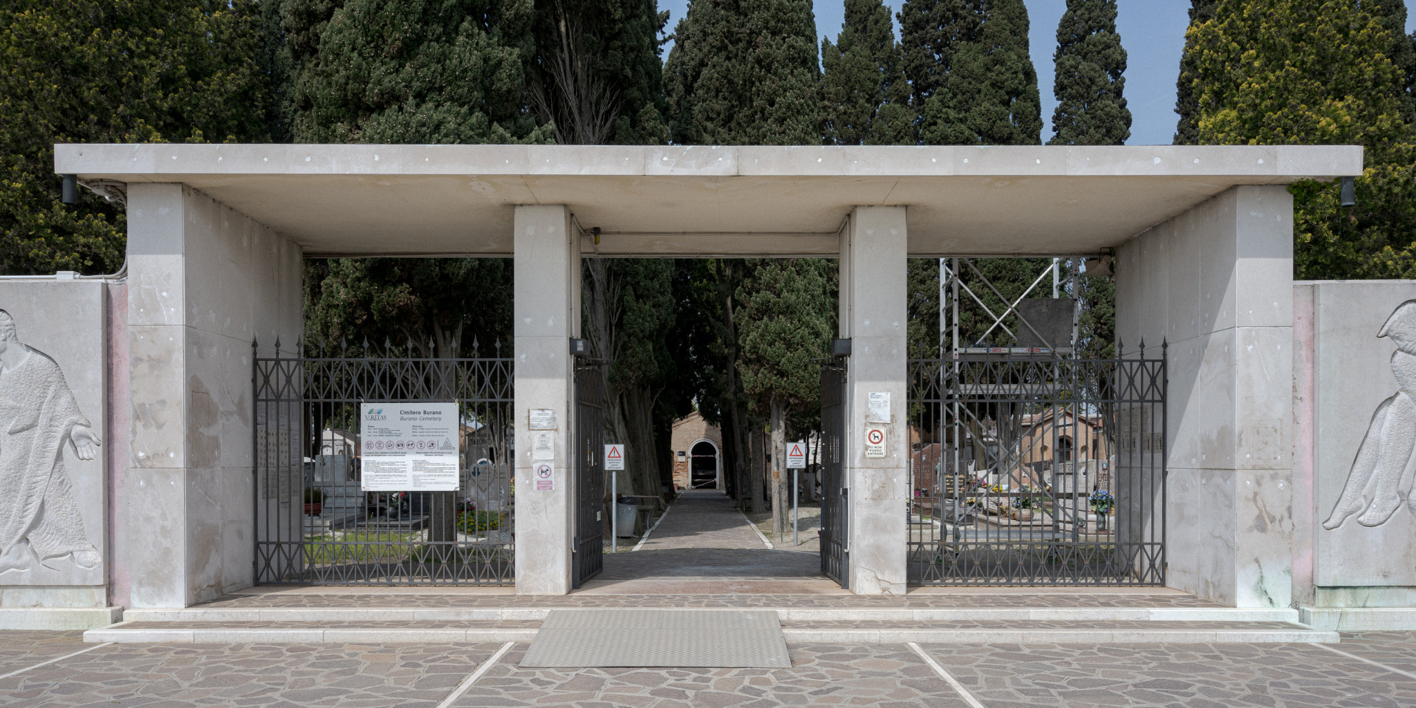 Eingang vom Friedhof auf Mazzorbo