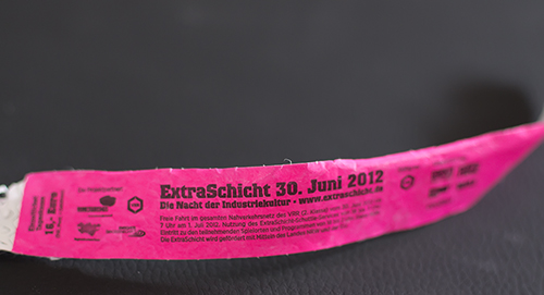 ExtraSchicht 2012 - Eintrittskarte